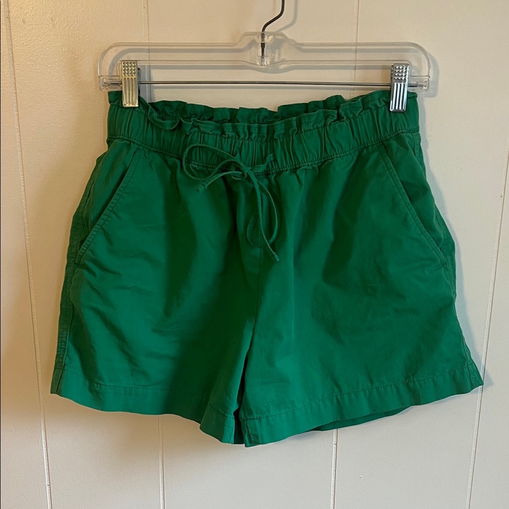 LOFT Vibrant Green Women's Cargo Shorts